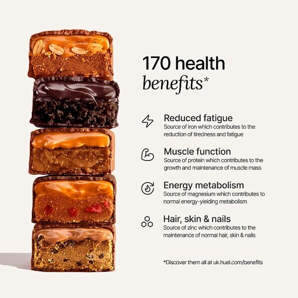DNR Huel Complete Nutrition Bar Chocolate Caramel 51G