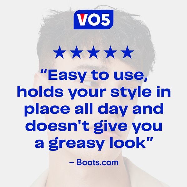 Vo5 Styling Wax 75ml