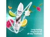 Sure Antiperspirant Deo Aerosol Nonstop Invis Pure 250ml