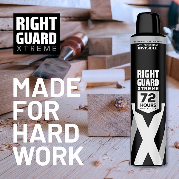 Right Guard Xtreme Invisible 72H Anti-Perspirant 150ml