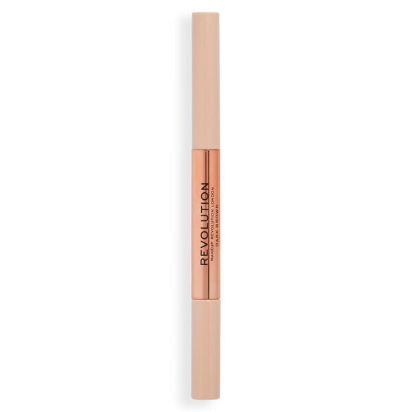 Revolution Fluffy Brow Filter Duo Dark Brown