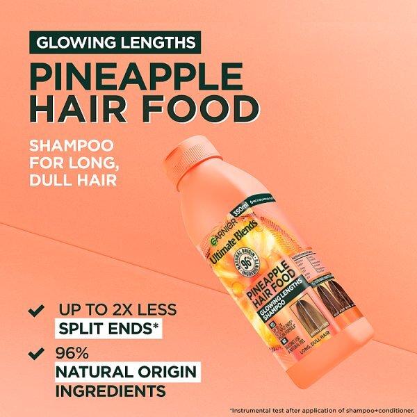 Garnier Ultimate Blends Hair Food Pineapple Shampoo 350ml