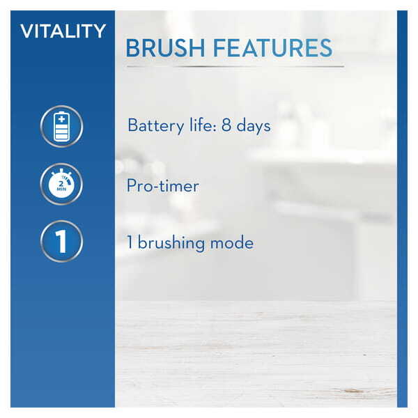 Oral-B Vitality Cross Action Black Electric Toothbrush