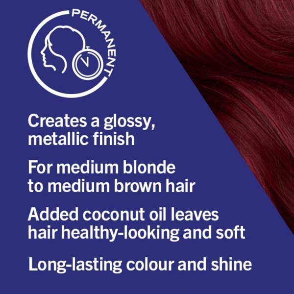 LIVE Urban Metallics Permanent Red Hair Dye Ruby Glaze