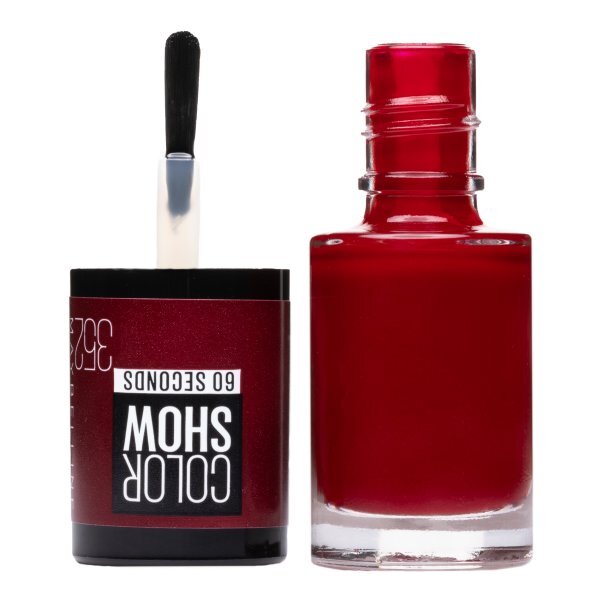 Maybelline Color Show 352 Downtown Red Nail Polish 7ml