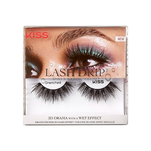 Kiss Drip Lash Strip Lash Drenched