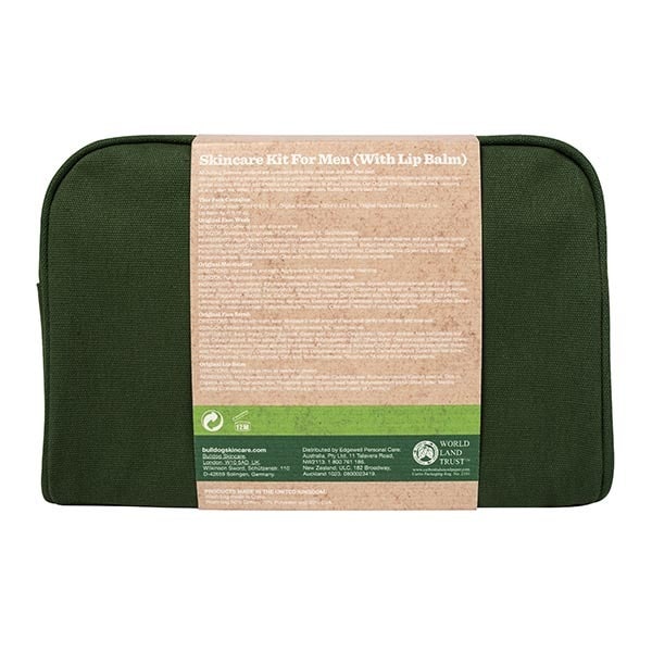 DNR Bulldog Original Skincare Wash Bag Kit