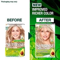 Garnier Nutrisse Permanent Hair Dye Light Ash Blonde 9.13