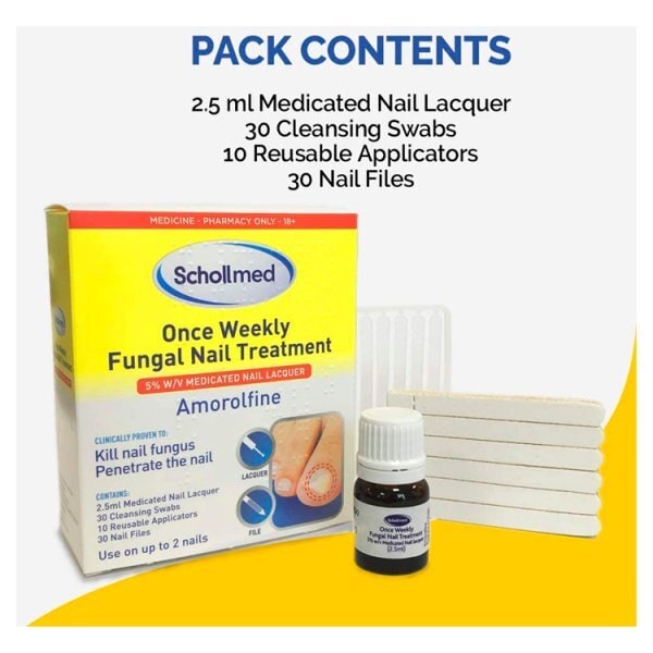 Scholl Nail Fungal Weekly Treatment Kit