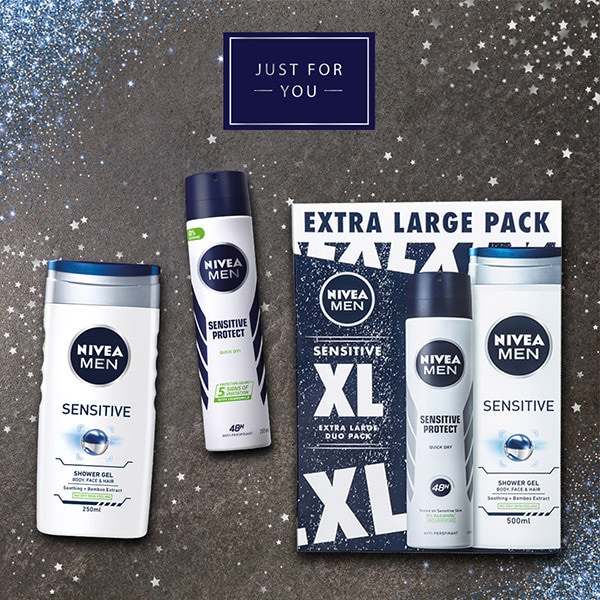 Nivea Men Sensitive XL Duo Pack