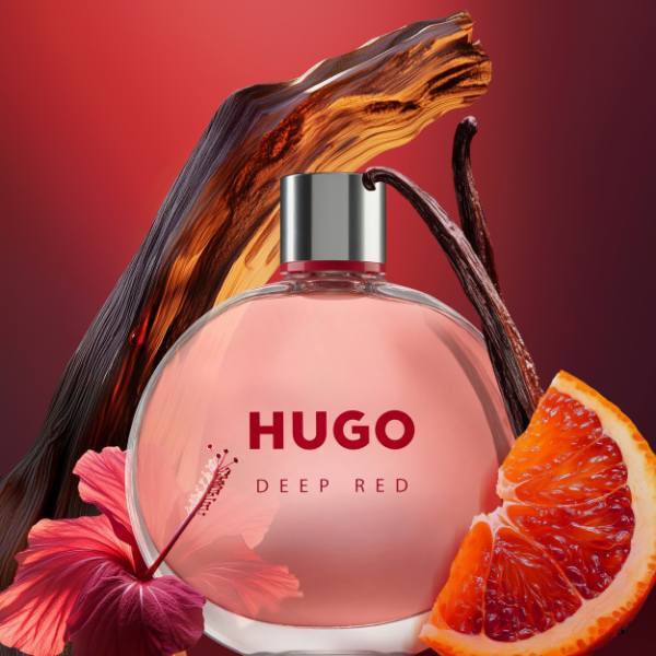 Hugo Deep Red Eau De Parfum For Women 75Ml
