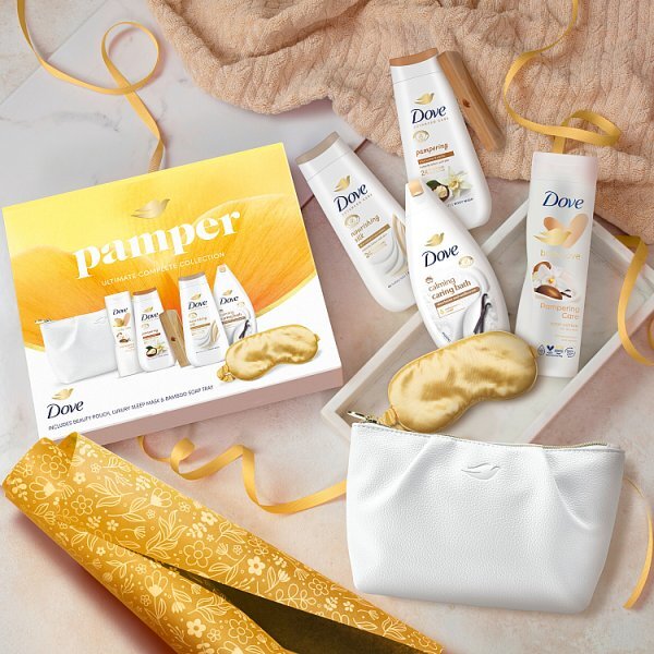 Dove Pamper Ultimate Complete Collection Gift Set 4 piece