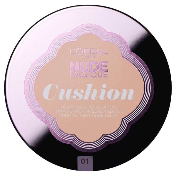 L'Oreal Cushion Nude Magique Foundation Porcelain 1