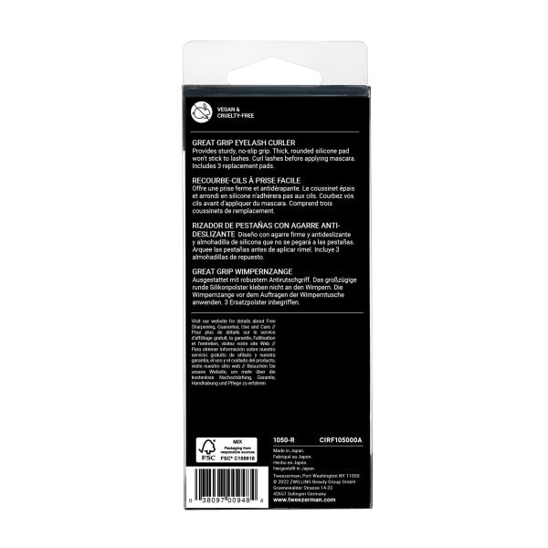 Tweezerman Onyx Great Grip Eyelash Curler