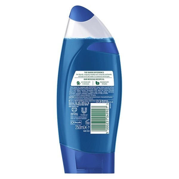 Radox Mineral Therapy feel awake 2-in-1 Shower Gel & Shampoo