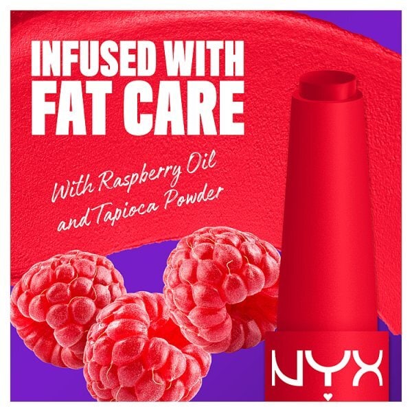 NYX Professional Makeup Fat Matte Lipstick, Fuzzy Flame