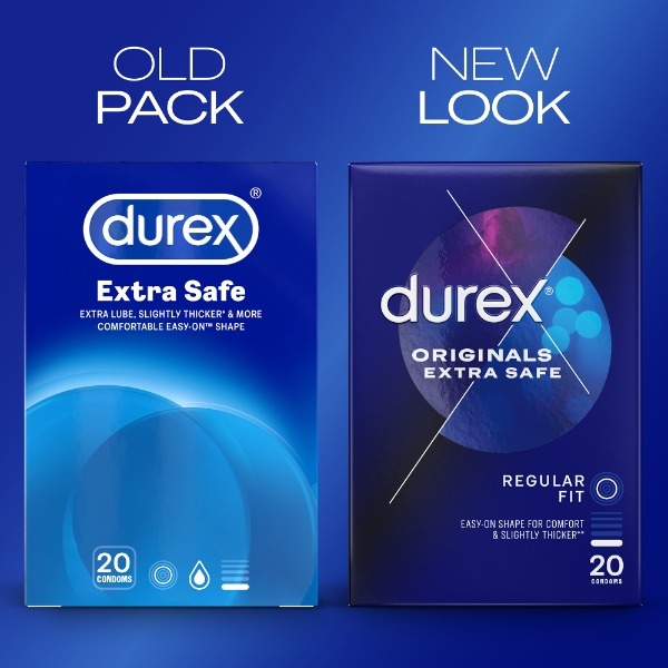 Durex Originals Extra Safe Condoms Regular Fit 20s