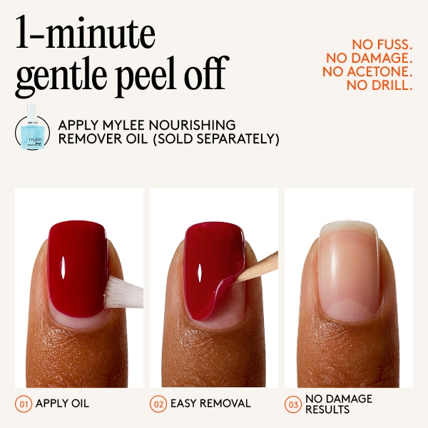 Mylee Gel Nail Wraps Snow Slopes