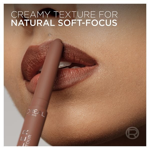 L'Oreal Paris Blurfiller Lip Contour Lip Liner 535 Brown Caramel
