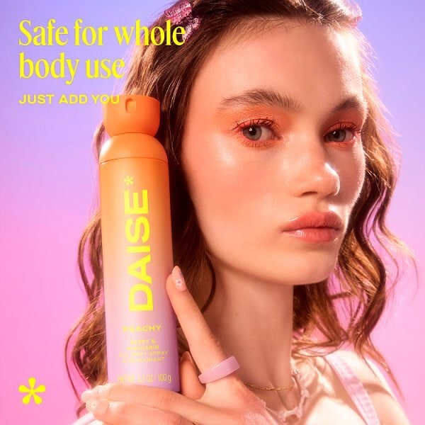 Daise All Body Spray & Deodorant Peachy 120 Ml