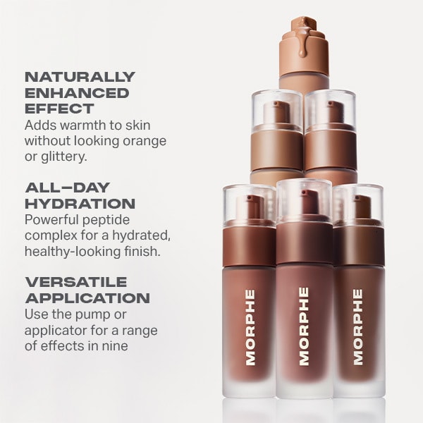 Morphe Complexion Boost Peptide Bronzing Serum- Surge