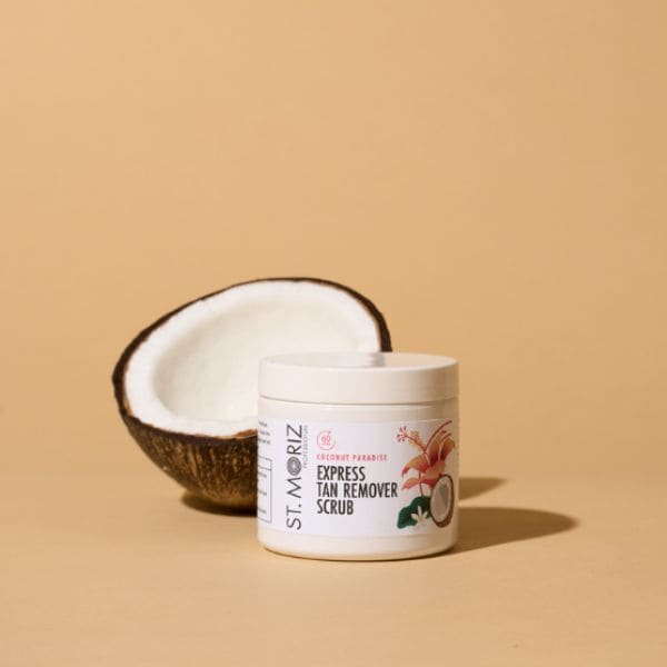 St Moriz Coconut Paradise Tan Remover Scrub