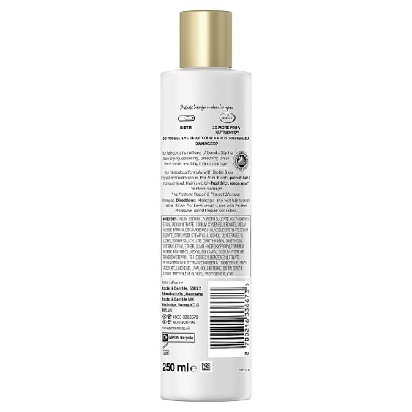 Pantene Molecular Bond Repair Shampoo 250Ml