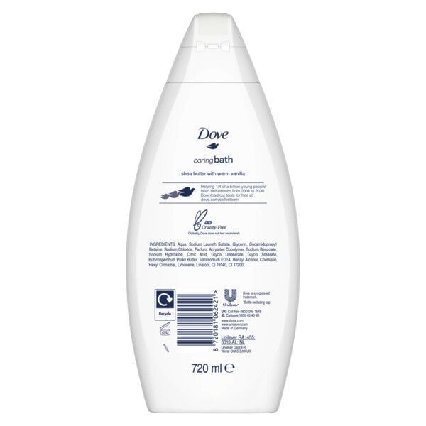 Dove Bath Shea Butter 720ml