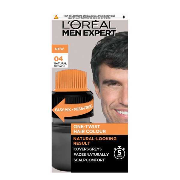 L'Oreal Men Expert Semi-Perm Hair Colour 04 Natural Brown