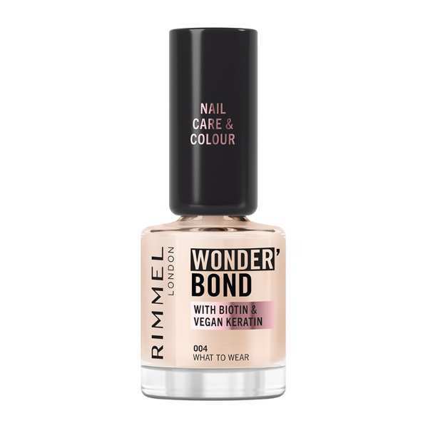 Rimmel Wonder'Bond Care + Colour 004 Nail Polish What To Wear