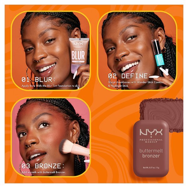 NYX Professional Makeup Buttermelt Bronzer All Butta'd Up