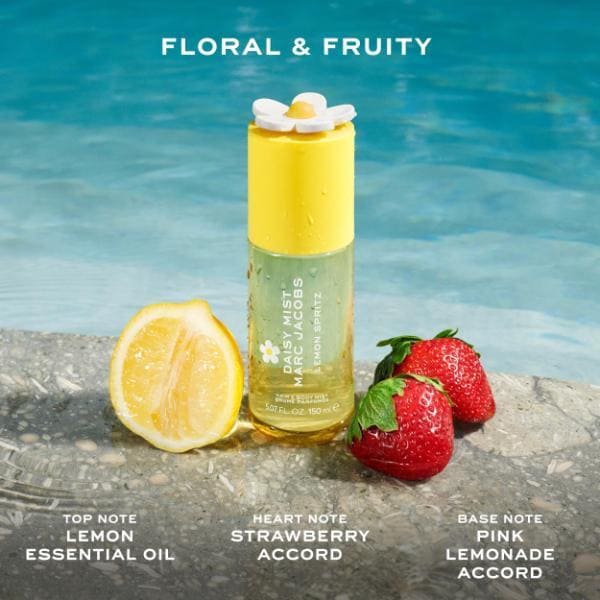 Marc Jacobs Daisy Lemon Spritz Fizz Hair and Body Mist 150ml