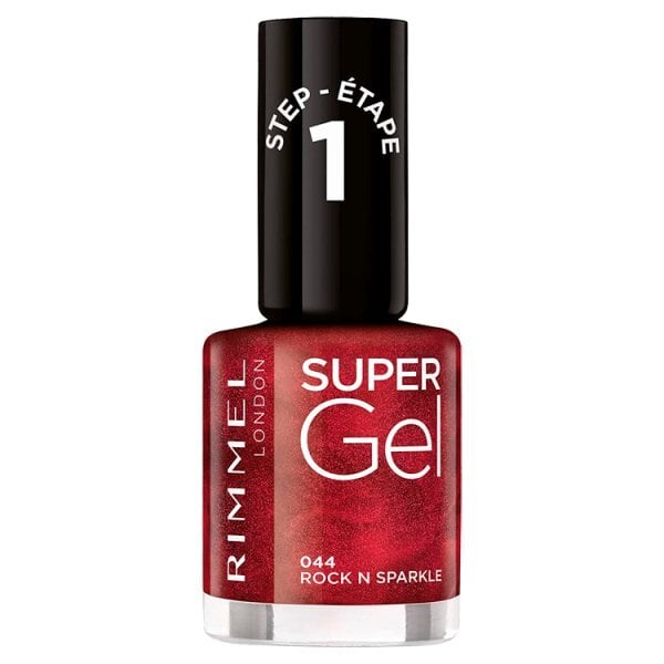 Rimmel Super Gel Nail Polish 044 Rock N Sparkle