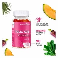 Novomins Folic Acid Gummies 90 Gummies