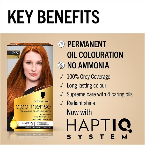 DNR Schwarzkopf Oleo Intense Copper Red Permanent Hair Dye
