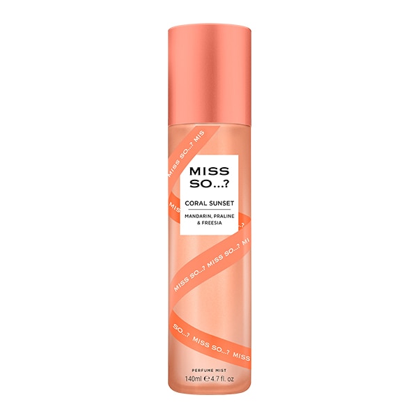 Miss So...? Coral Sunset Perfume Mist 140Ml