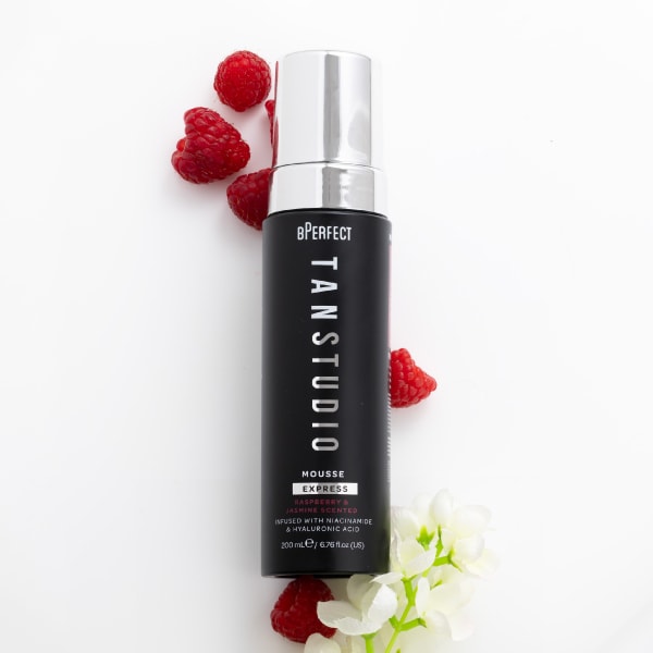 BPerfect Tanning Mousse Express - Raspberry & Jasmine Scented