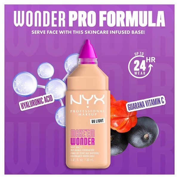 NYX Professional Makeup Wonder Foundation Light