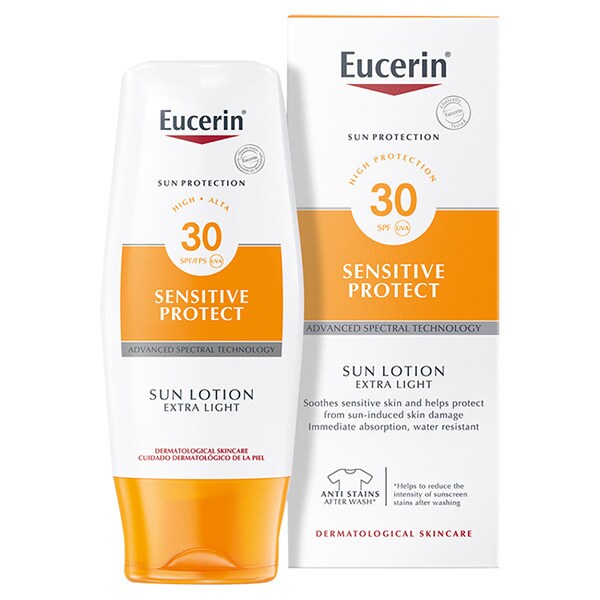 Eucerin Sun Lotion SPF 30 Sun Extra Light Sens Skin 150ml