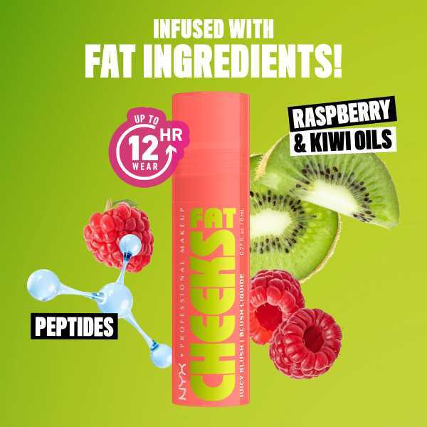 NYX Professional Makeup Fat Cheeks Blush  Papaya Plump