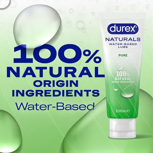 Durex Naturals Pure Lube Water Based 100ml
