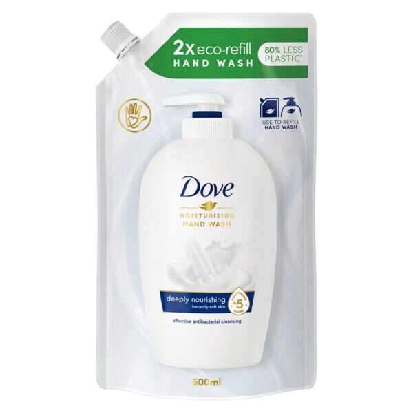 Dove Deeply Nourishing Liquid Hand Wash Refill 500ml