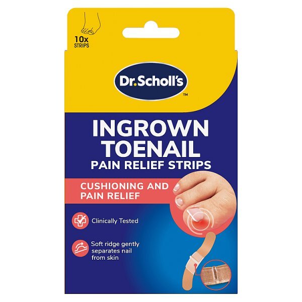 Dr. Scholl's Ingrown Toenail Strips 10 pack