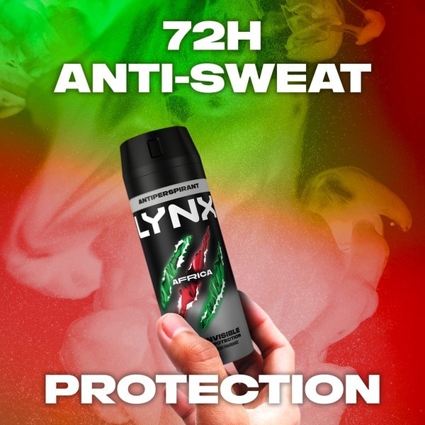 Lynx 72-Hour Antiperspirant Deodorant Spray Africa 150ml