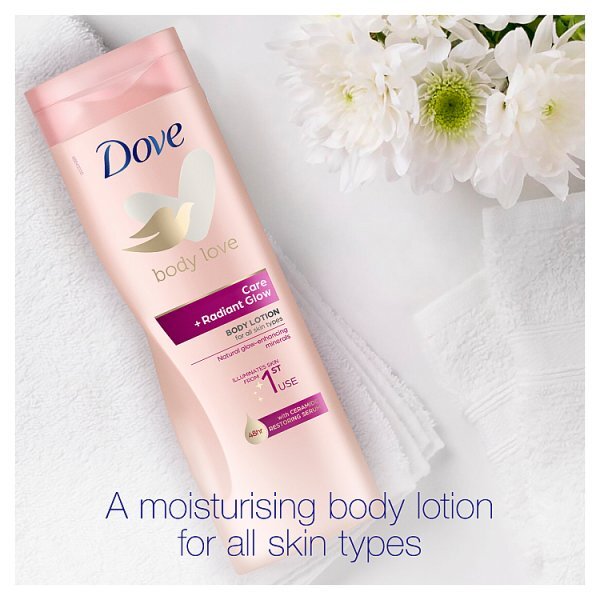 Dove Body Love Body Lotion Care + Radiant Glow 400 Ml