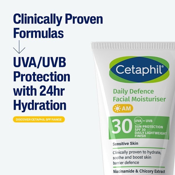 Cetaphil Daily Defence Facial Moisturiser SPF30 50ml