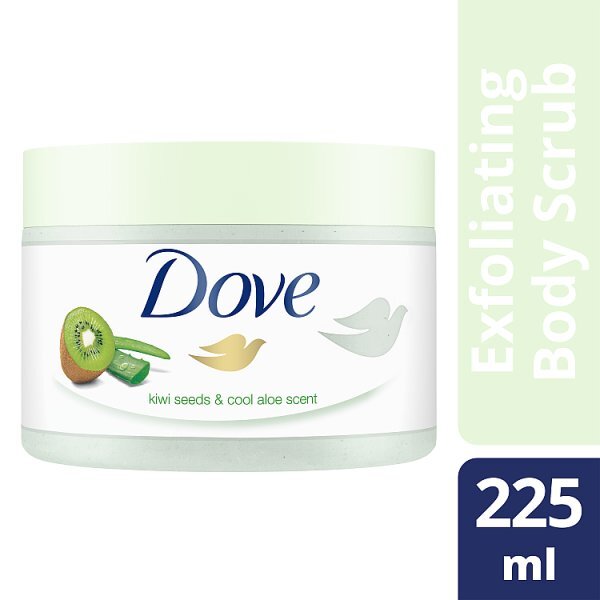 Dove Exfoliating Body Scrub Kiwi Seeds & Aloe Scent 225ml
