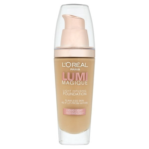 L'Oreal Paris Lumi Magique Foundation W3 Gold Linen 30ml