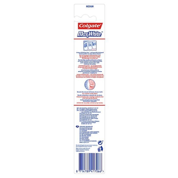 Colgate Max White Medium Toothbrush
