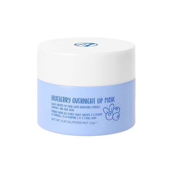 W7 Sweet Dreams Overnight Lip Mask - Blueberry 12G